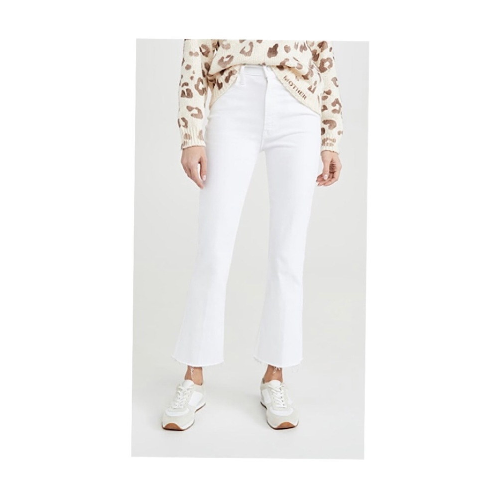 Mother The Hustler Ankle Fray Size 27